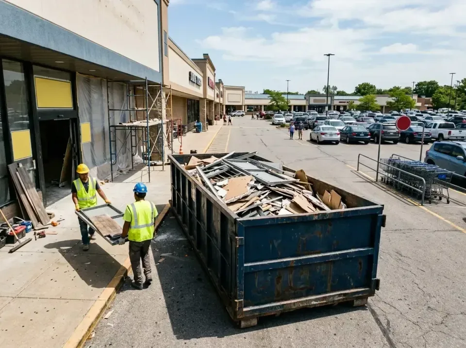 retail-store-renovation-debris-003 — frequently asked questions, Roll-off Dumpster Rentals in Hickory Creek, TX